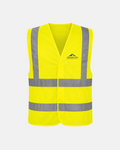 Hi-Vis Class 2 Mesh Safety Vest - Two Band Closure