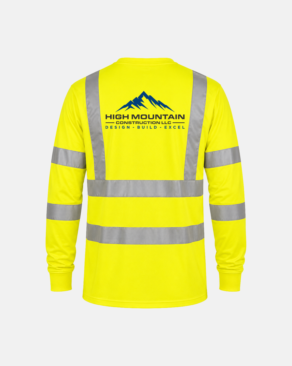 Hi-Vis Safety Yellow Class 3 Long-Sleeve