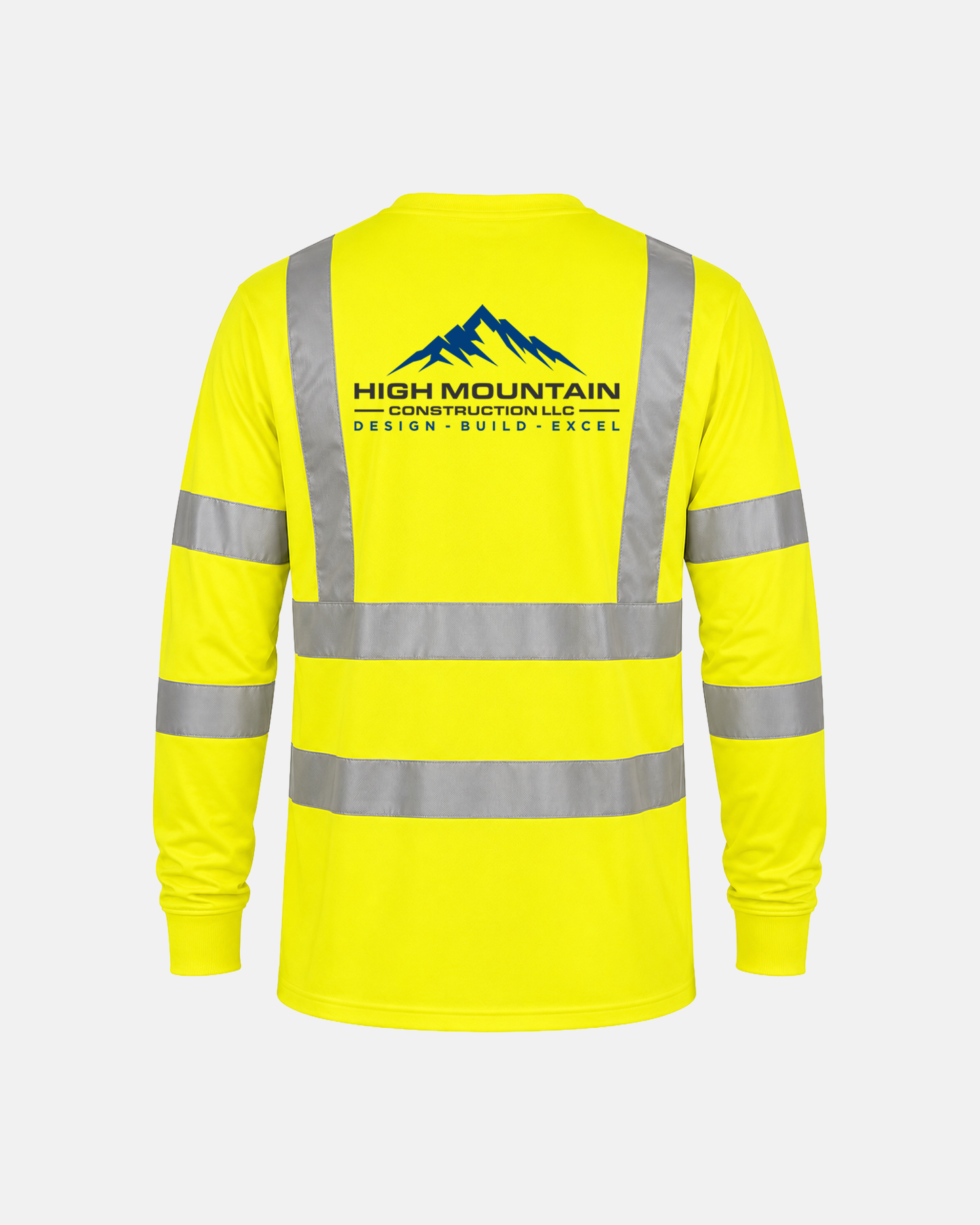 Hi-Vis Safety Yellow Class 3 Long-Sleeve