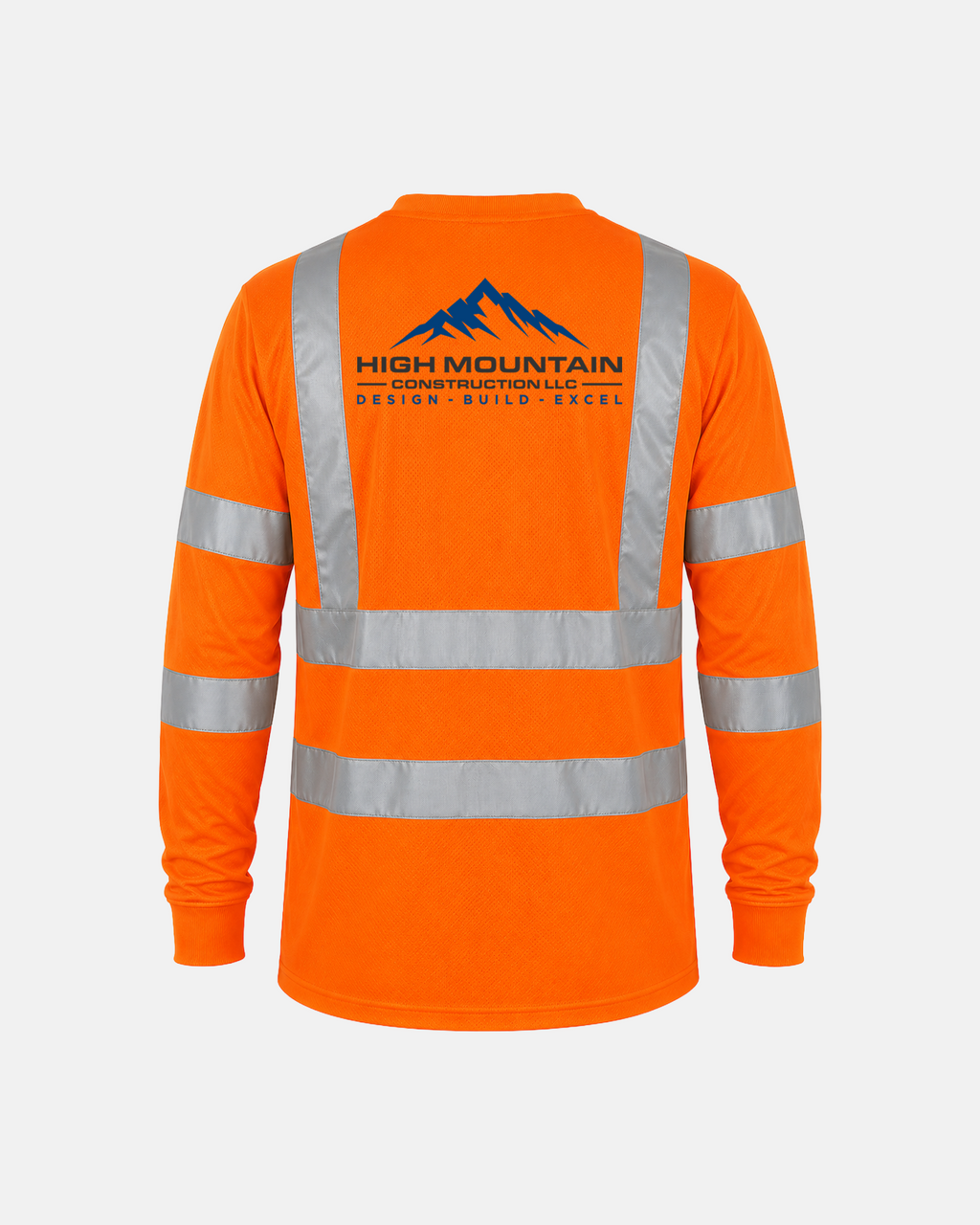 Hi-Vis Safety Orange Class 3 Long-Sleeve